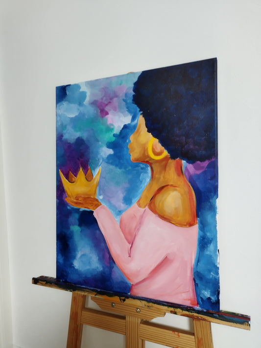 Woman with Crown