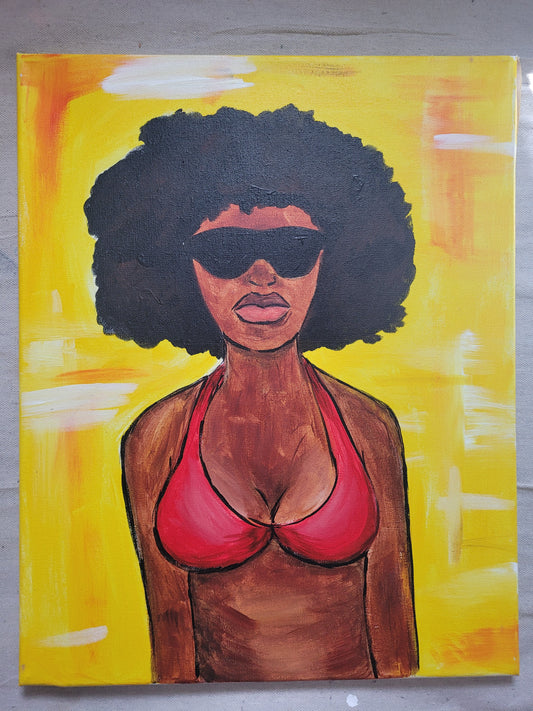 Girl in the Red Bikini