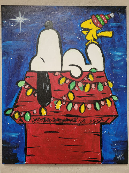 Winter Snoopy & Woodstock